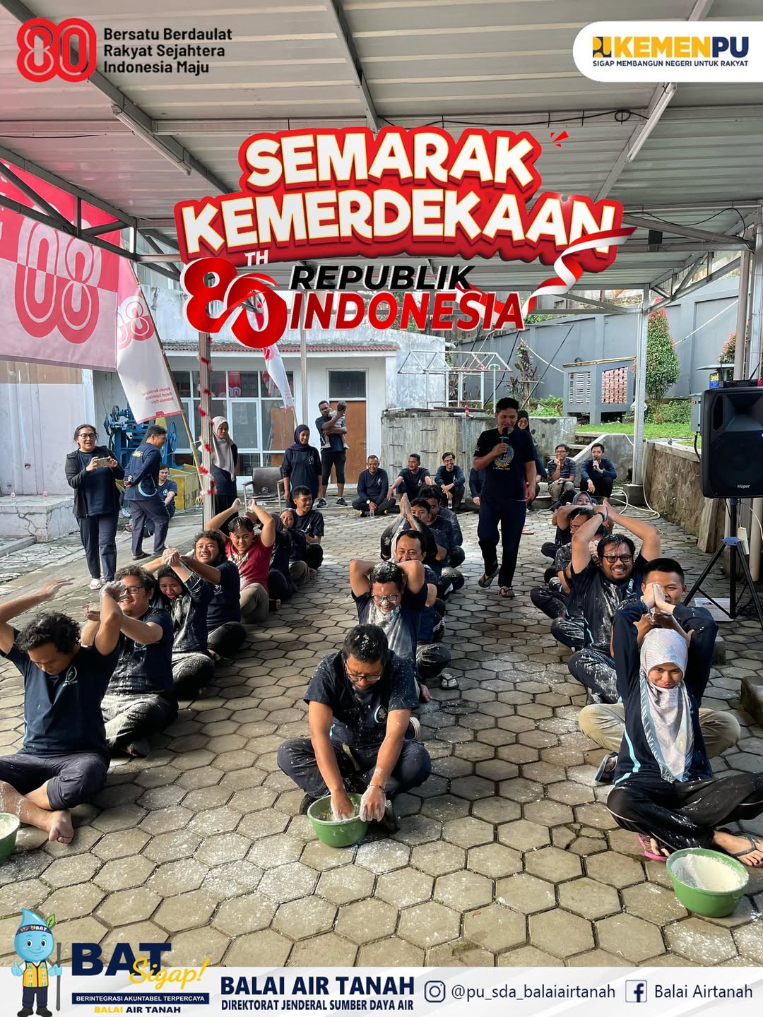 Gambar dari Semarak Perayaan HUT RI ke-80 Balai Air Tanah
